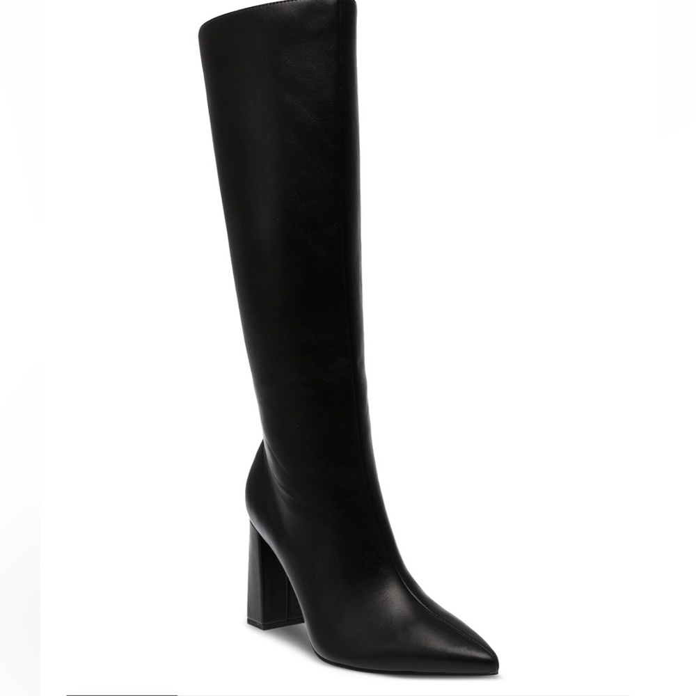 Wild Pair Black Heeled Boots